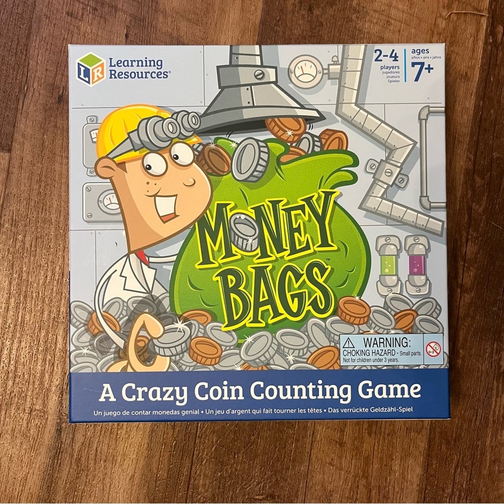 Money Bags Coin Counting Game